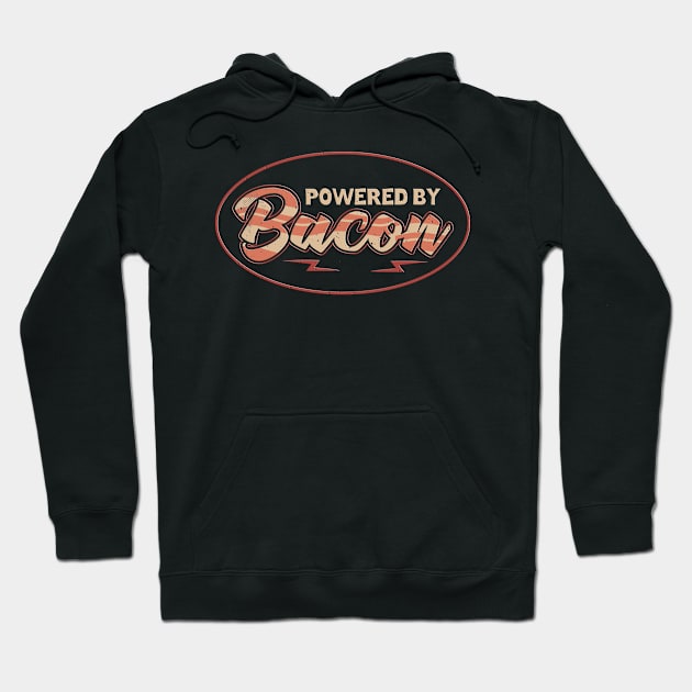 Powered by Bacon Hoodie by PlimPlom